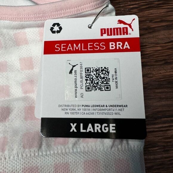 NWT Puma Seamless Sports Bra XL - Picture 3 of 5